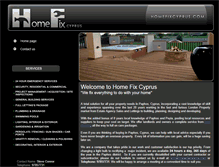 Tablet Screenshot of homefixcyprus.com
